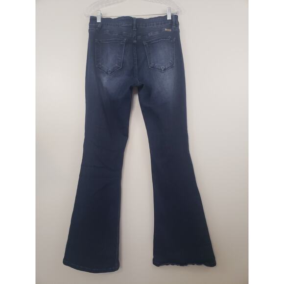 KanCan Jeans Womens Size 13/30 Tall Flare Stretch Denim Preppy Cowgirls KC6102D - Picture 8 of 13